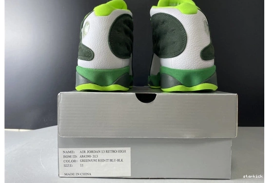Retro Jordan Ducks AR4390-313 PE AR4390-313 AIR 13 Oregon 0719